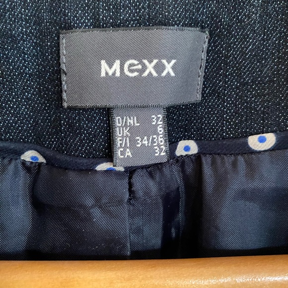 Mexx Denim Blazer Size 0 - Picture 2 of 5